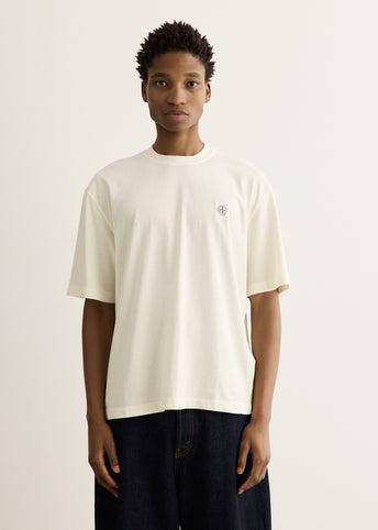 Regular Fit Garment Dyed Compass T-Shirt