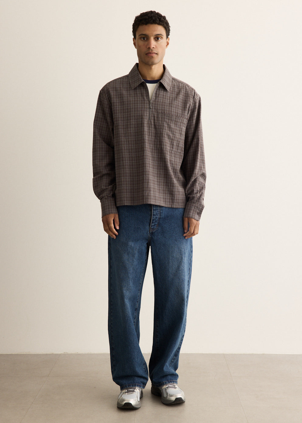 Ryder Quarter Zip Popover Shirt