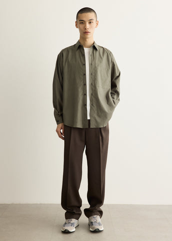 Washed Finx Twill Big Shirt