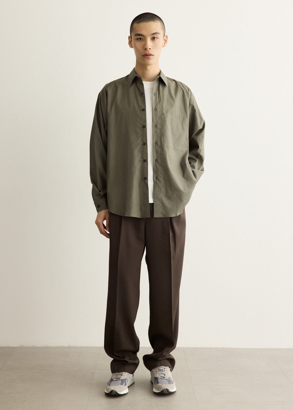 Washed Finx Twill Big Shirt