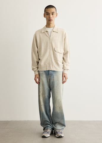 Bandak Cotton Linen Loopback Jacket