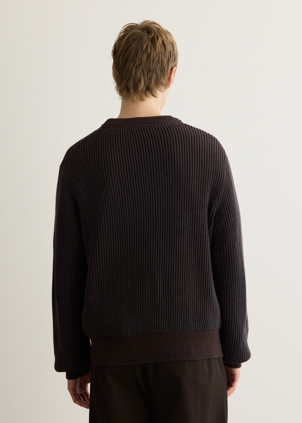 Akuna Fisherman Rib Crew Sweater