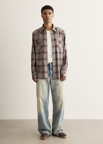 Surrow Check Flannel Shirt