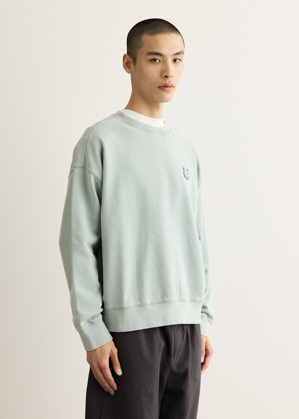 Fox Head Faded Oversize Sweatshirt