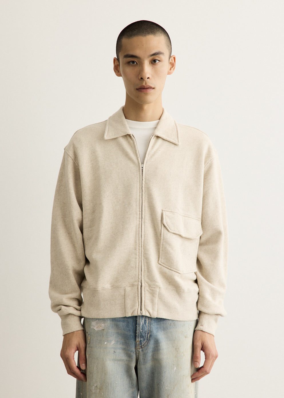 Bandak Cotton Linen Loopback Jacket