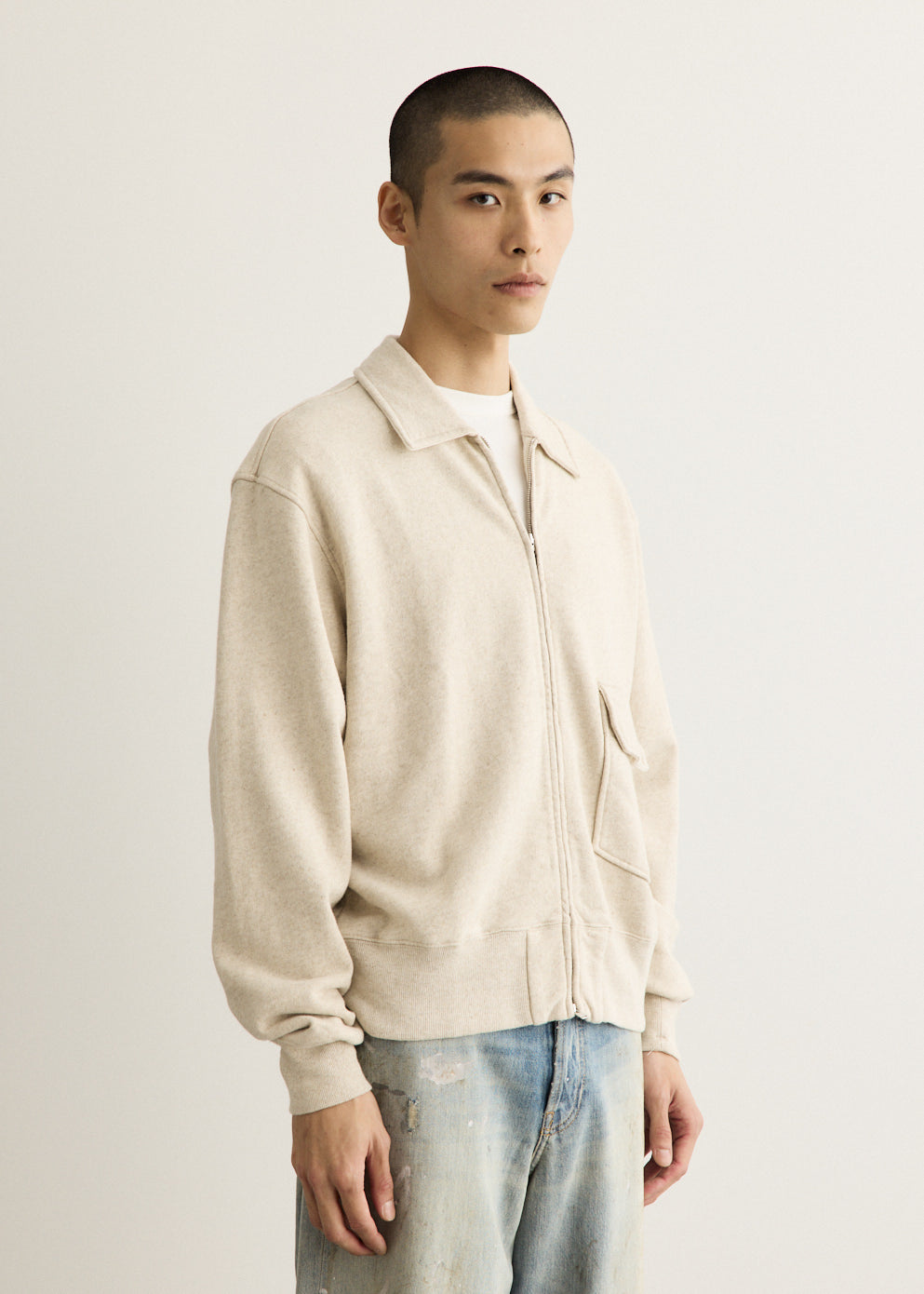 Bandak Cotton Linen Loopback Jacket