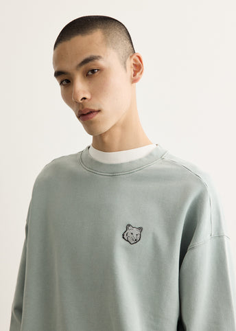 Fox Head Faded Oversize Sweatshirt