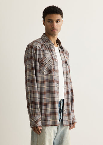 Surrow Check Flannel Shirt
