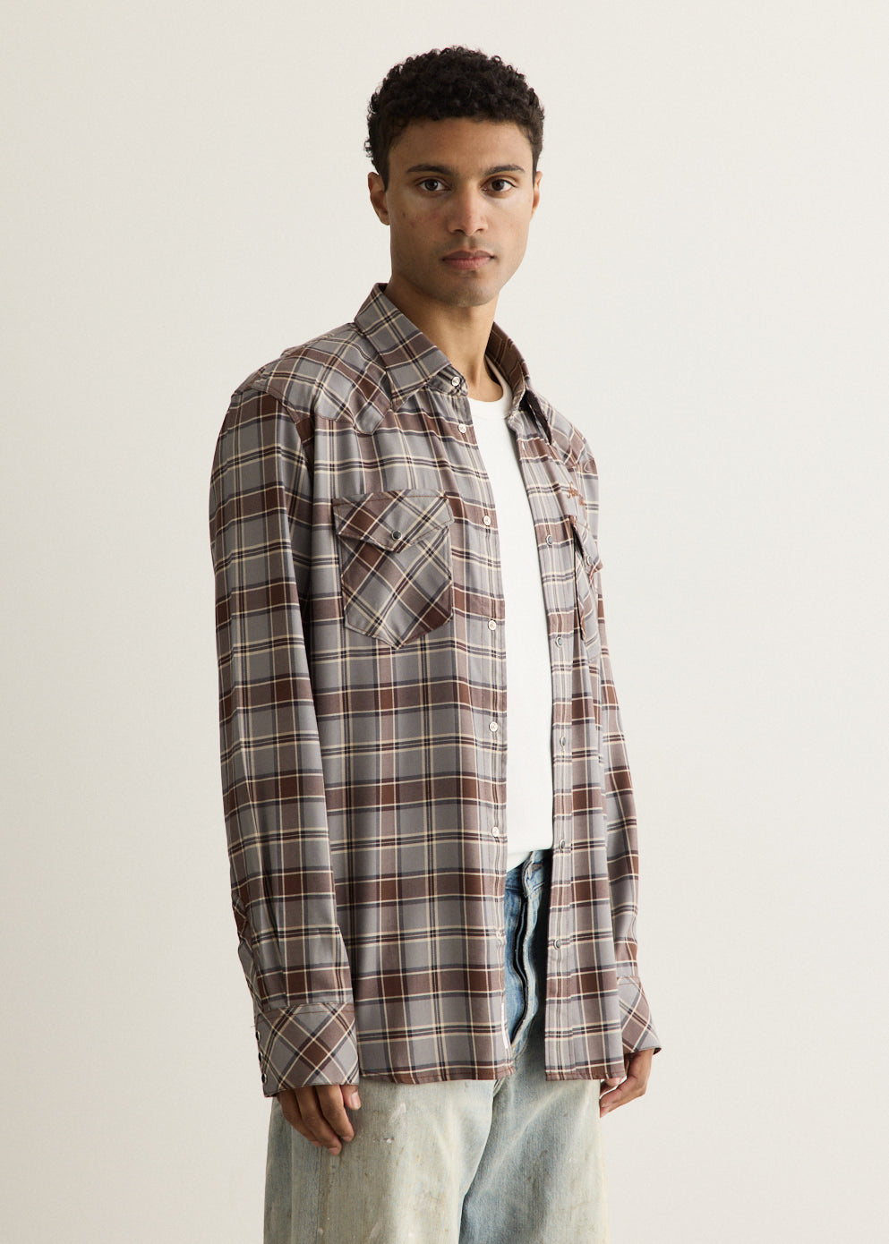 Surrow Check Flannel Shirt