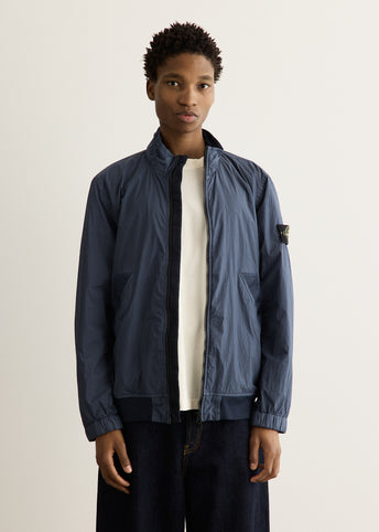 Garment Dyed Crinkle Reps Zip Jacket