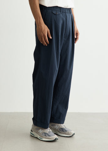 2 Pleats Anywhere (wear) Seersucker Plaid Pants