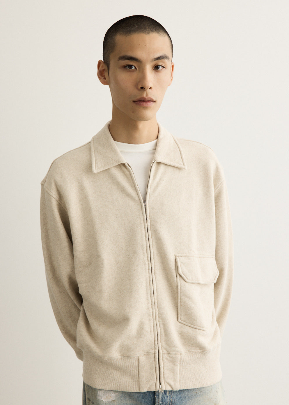 Bandak Cotton Linen Loopback Jacket