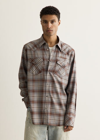 Surrow Check Flannel Shirt