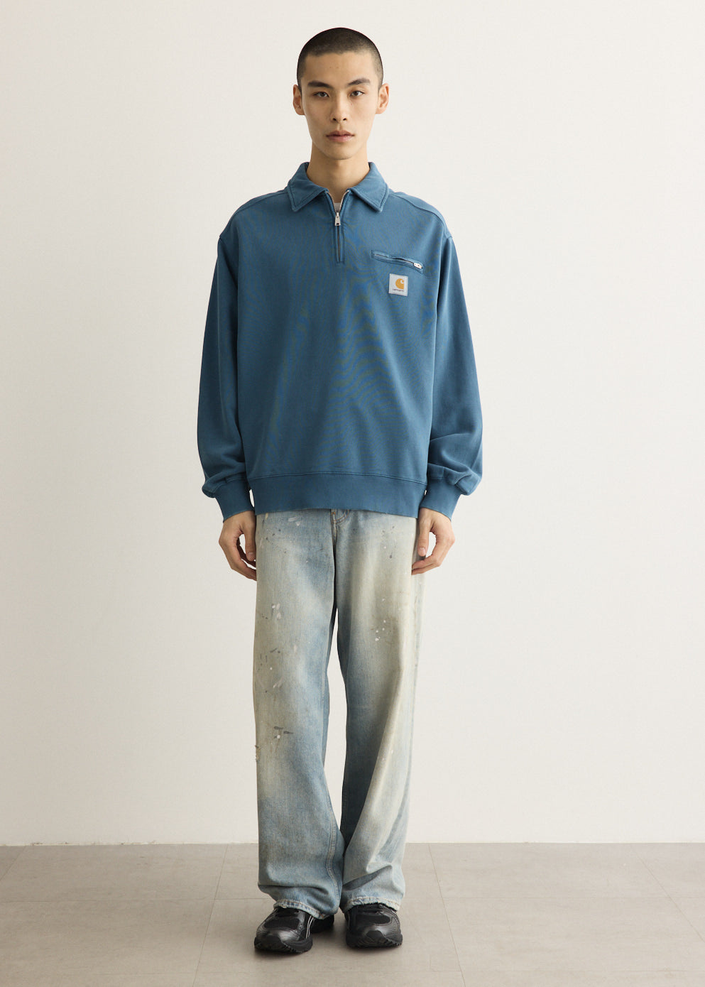 Half Zip Detroit Sweat