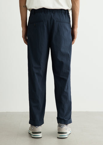 2 Pleats Anywhere (wear) Seersucker Plaid Pants