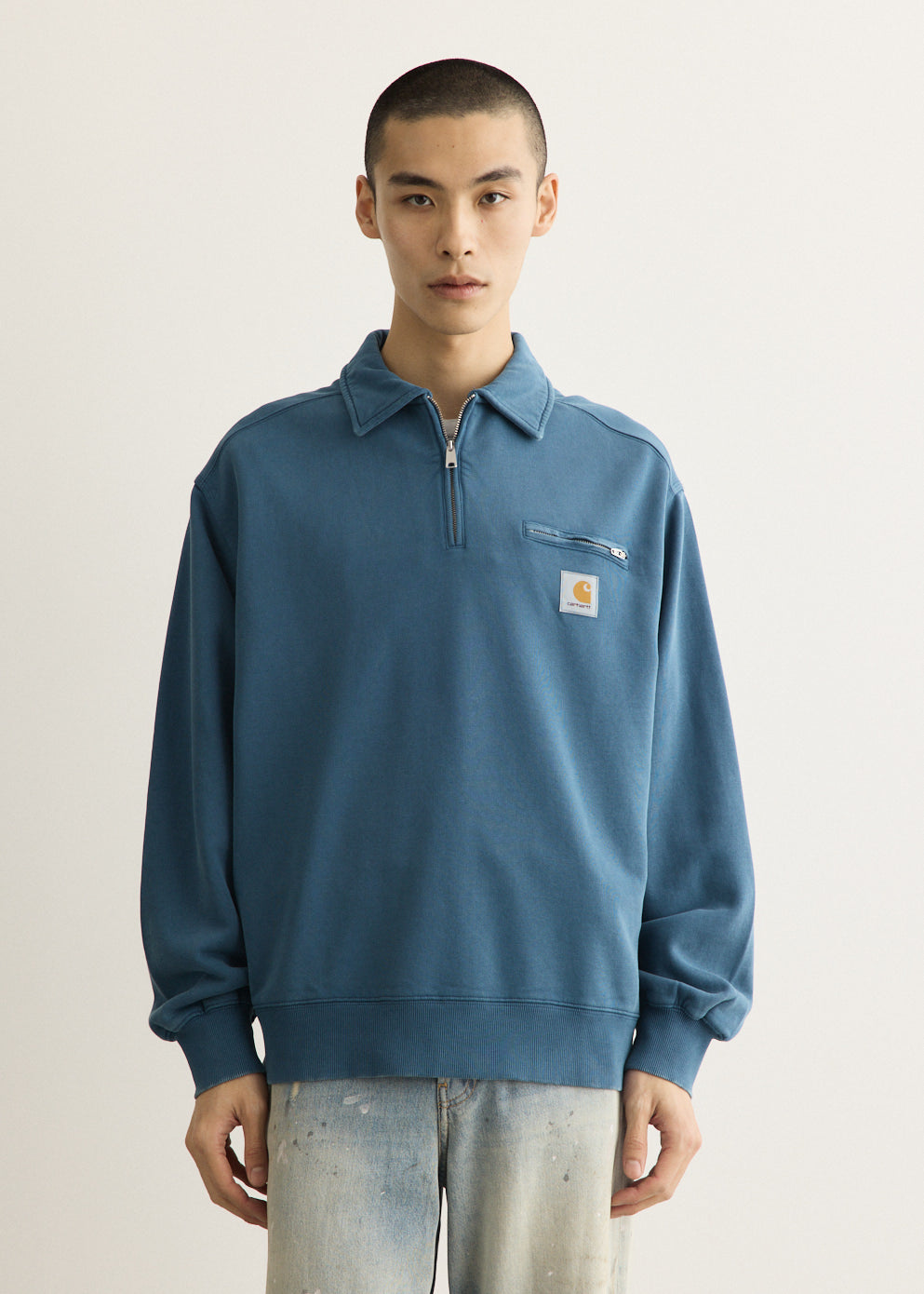 Half Zip Detroit Sweat