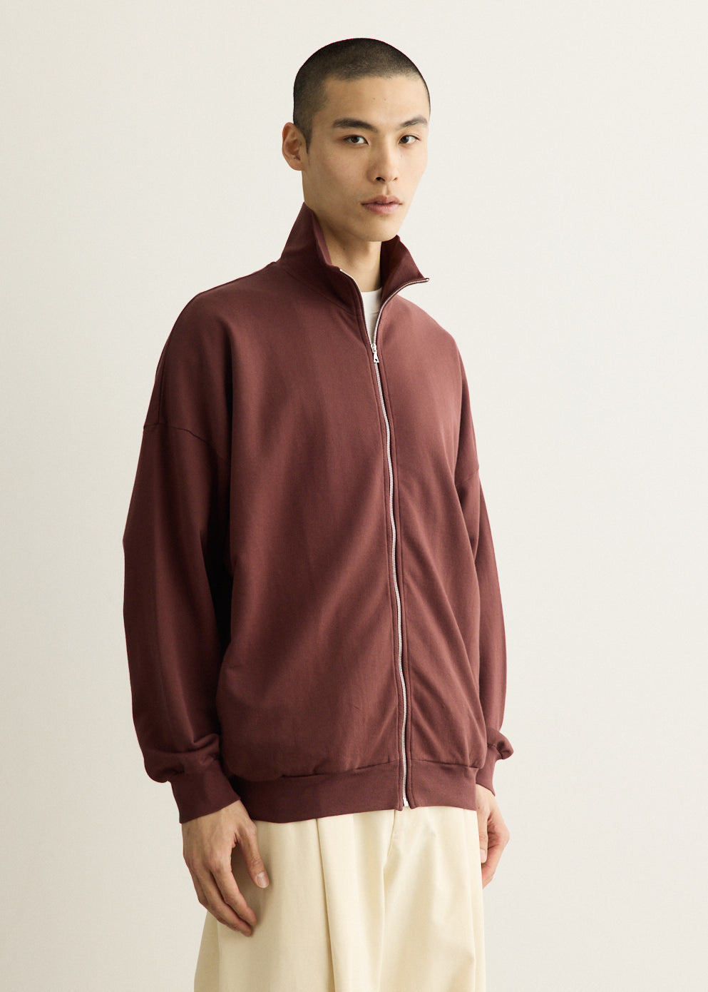 Super High Gauge Sweat Zip Blouson