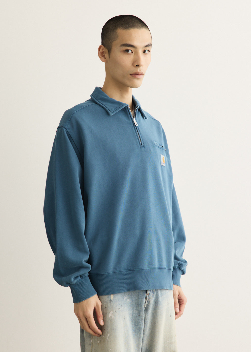 Half Zip Detroit Sweat
