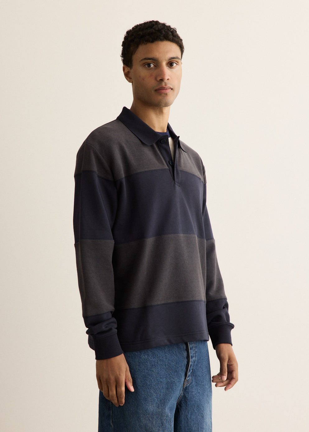 Foliage Stripe Polo