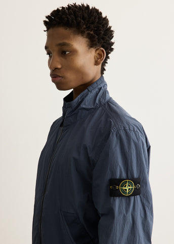 Garment Dyed Crinkle Reps Zip Jacket