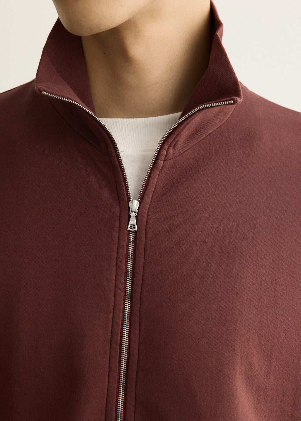 Super High Gauge Sweat Zip Blouson