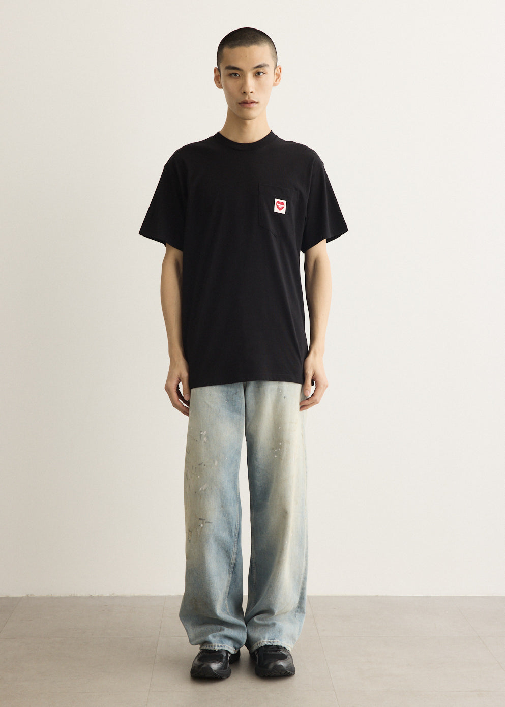 S/S Pocket Heart T-Shirt