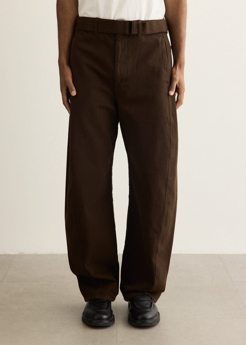 Twisted Belted Pants
