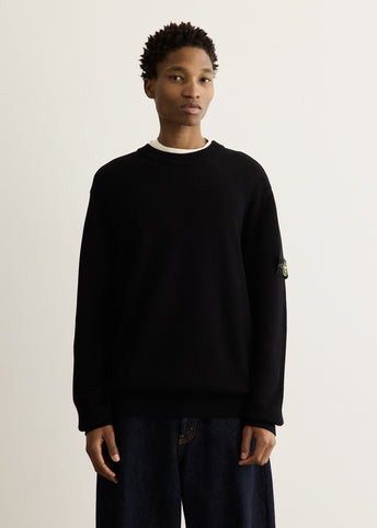 Ribbed Soft Organic Knit Crewneck