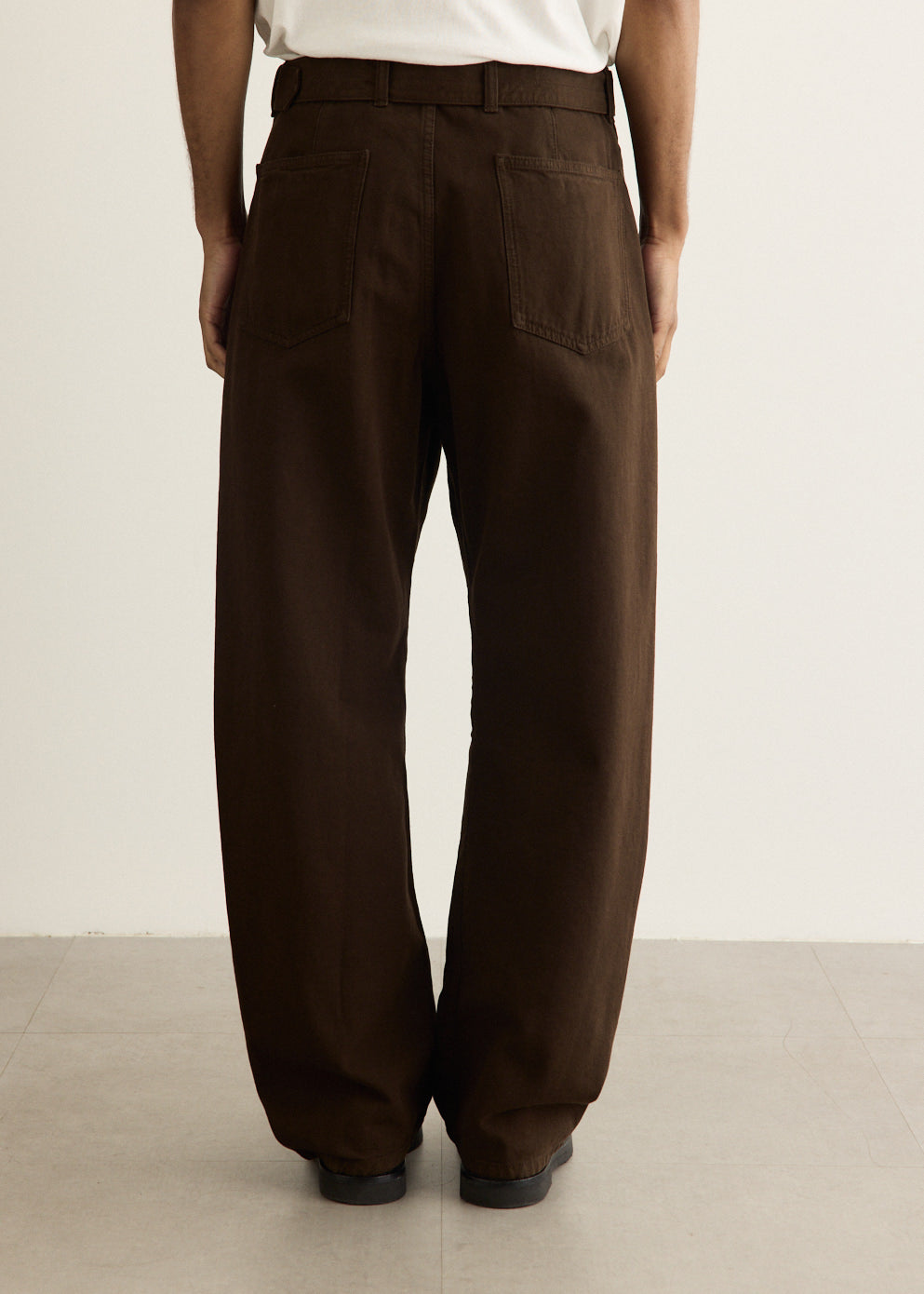 Twisted Belted Pants