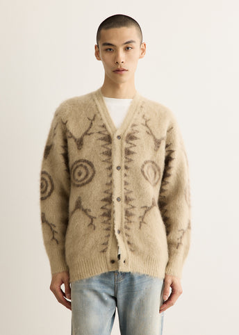 V-Neck Cardigan Sweater
