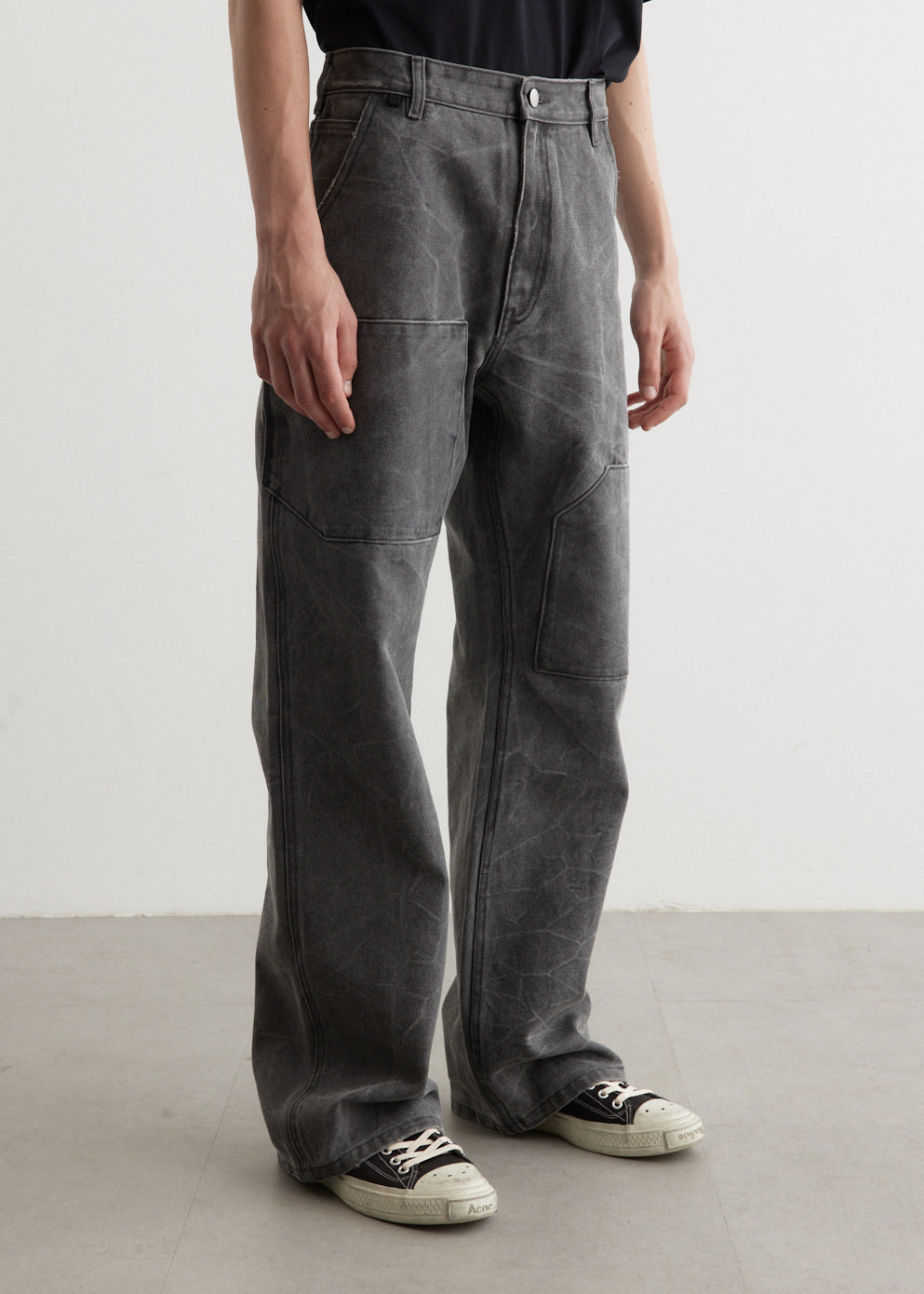 Palma Patch Canvas Trousers