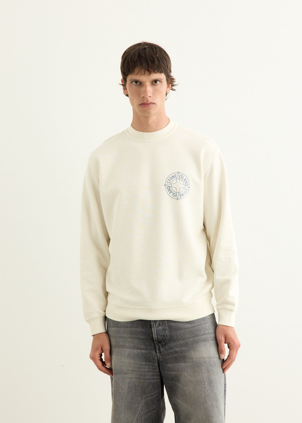 Outline Compass Oversized Sweatshirt