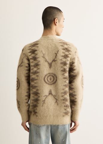 V-Neck Cardigan Sweater