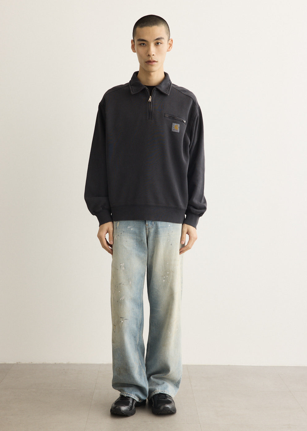 Half Zip Detroit Sweat