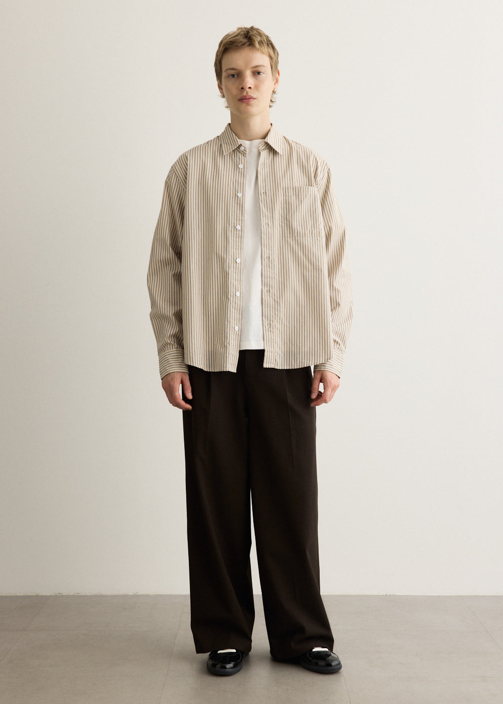 Asher Volta Stripe Shirt