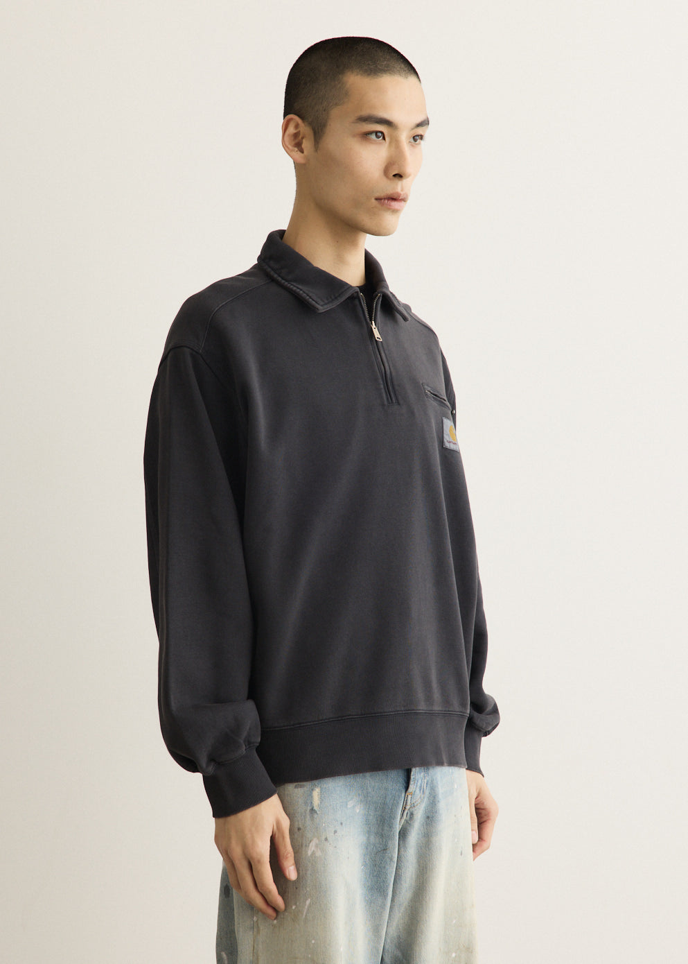 Half Zip Detroit Sweat