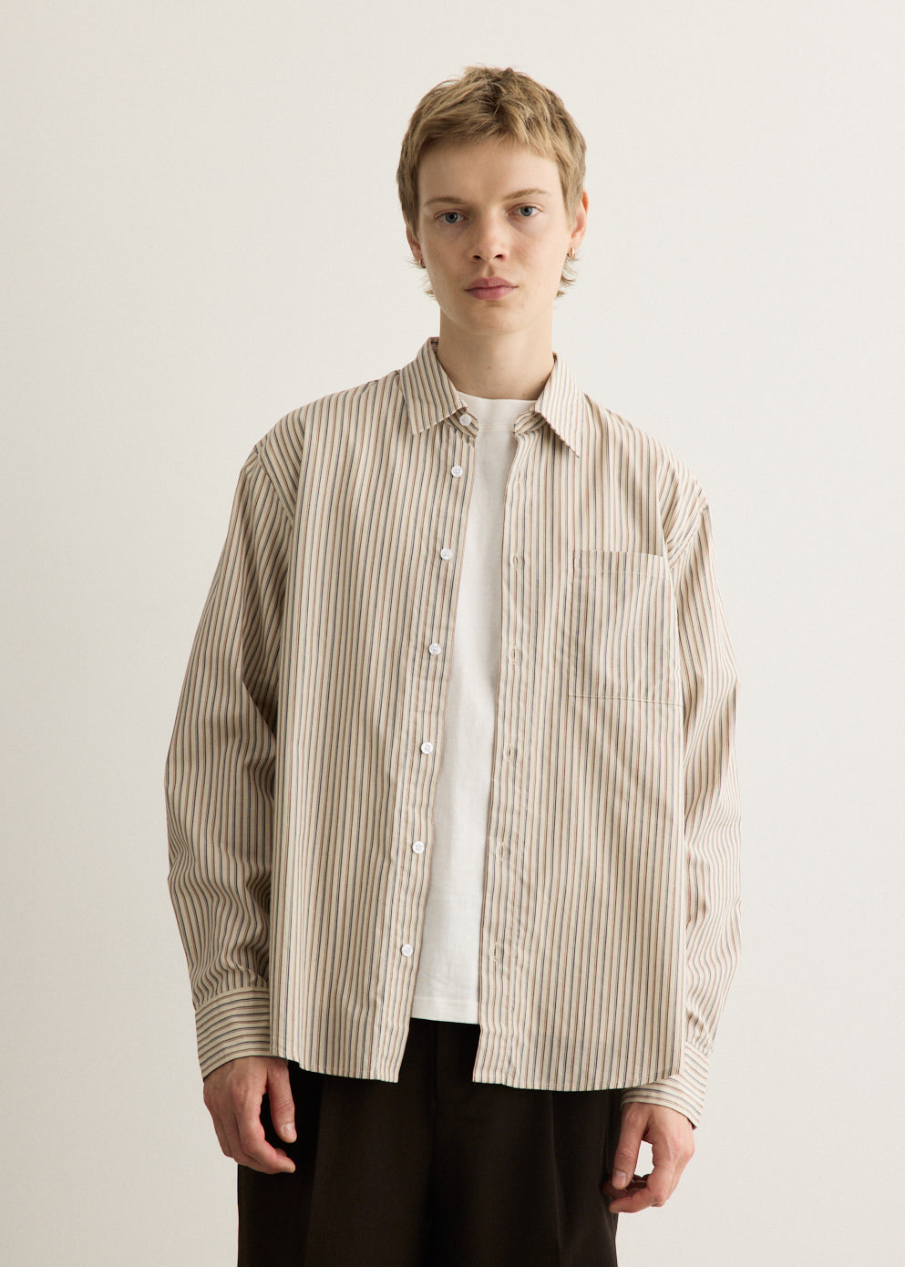 Asher Volta Stripe Shirt