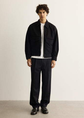 Selvage Denim Zip Jacket