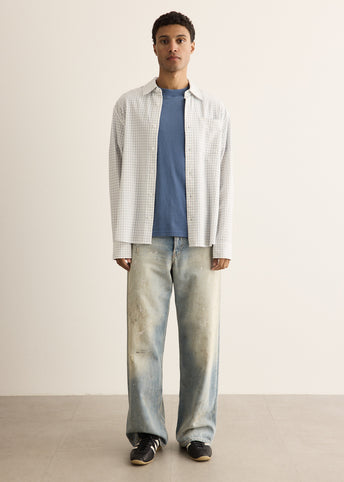 Asher Relaxed Wafer Check Shirt