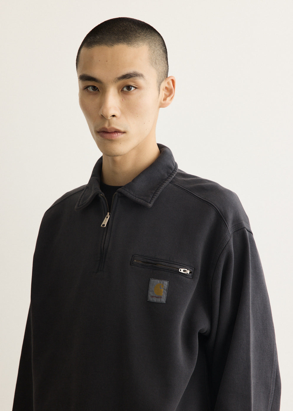 Half Zip Detroit Sweat
