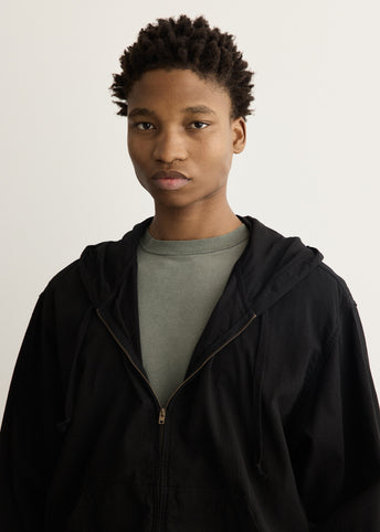 Oxford Zip Hoodie