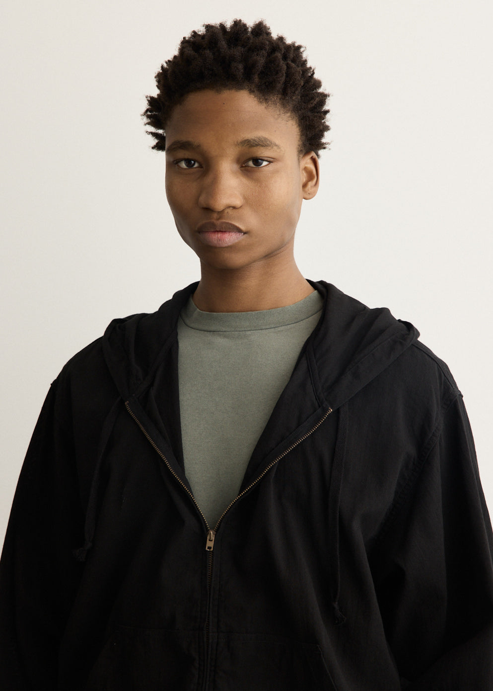 Oxford Zip Hoodie