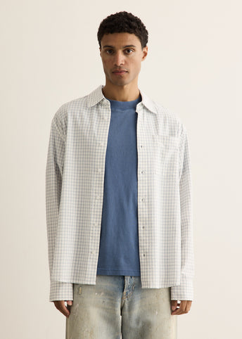 Asher Relaxed Wafer Check Shirt