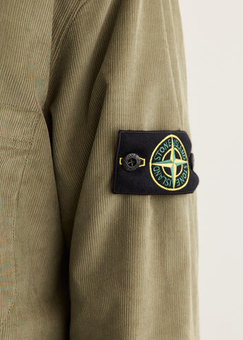 Cotton Micro Corduroy Overshirt