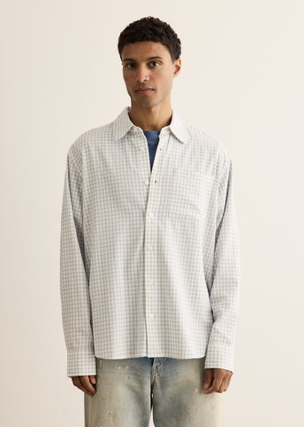 Asher Relaxed Wafer Check Shirt
