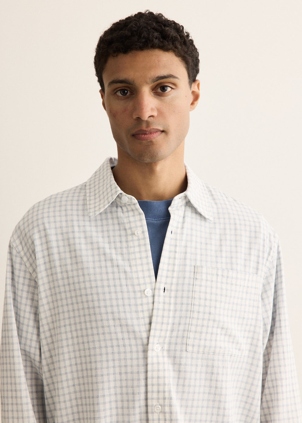 Asher Relaxed Wafer Check Shirt