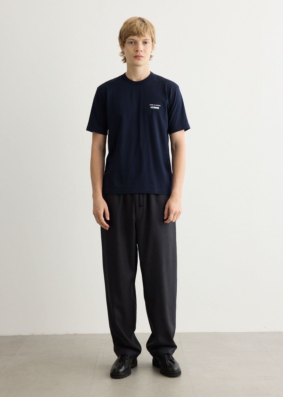 Cotton Jersey Logo Print Short Sleeve T-Shirt
