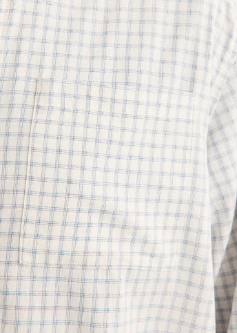 Asher Relaxed Wafer Check Shirt
