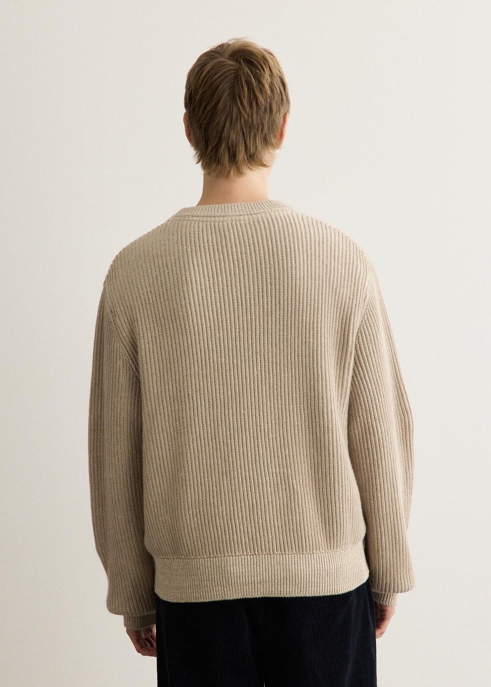 Akuna Fisherman Rib Crew Sweater