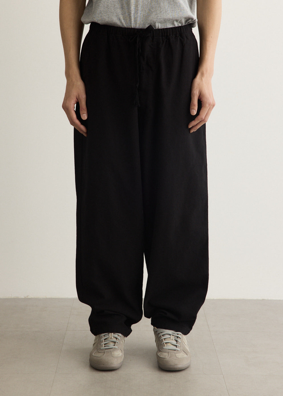 Cotton Duck Tapered Pants